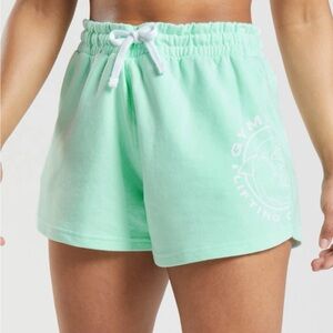 Mint Green Gymshark Legacy Shorts